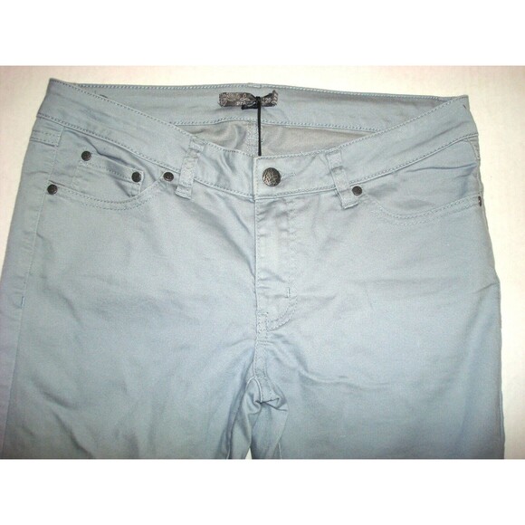 New NWT Womens 12 Prana Kara Jeans Blue Light Agave Stretch Organic Performance - Picture 4 of 6
